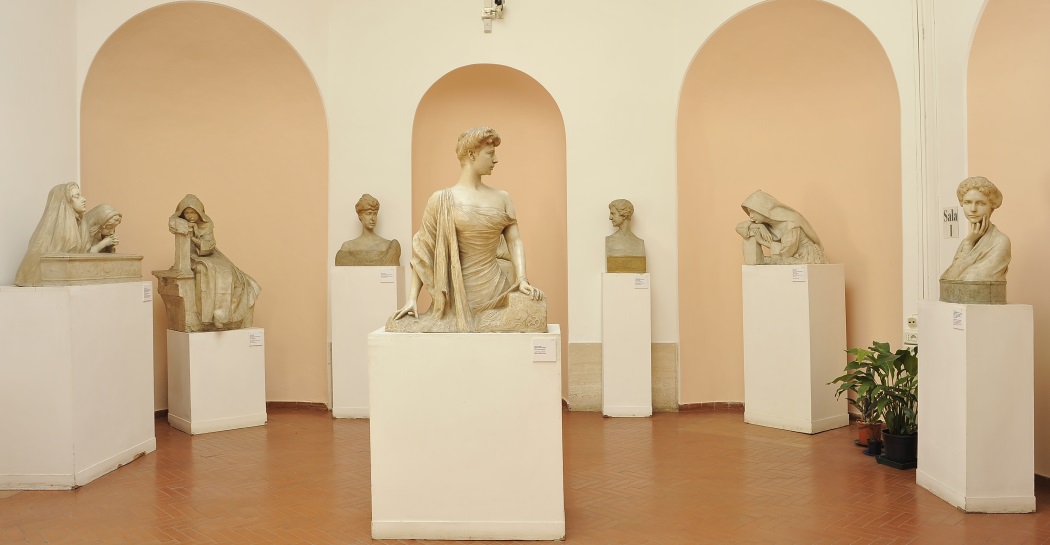 Sala I del Museo Pietro Canonica Sala I del Museo Pietro Canonica