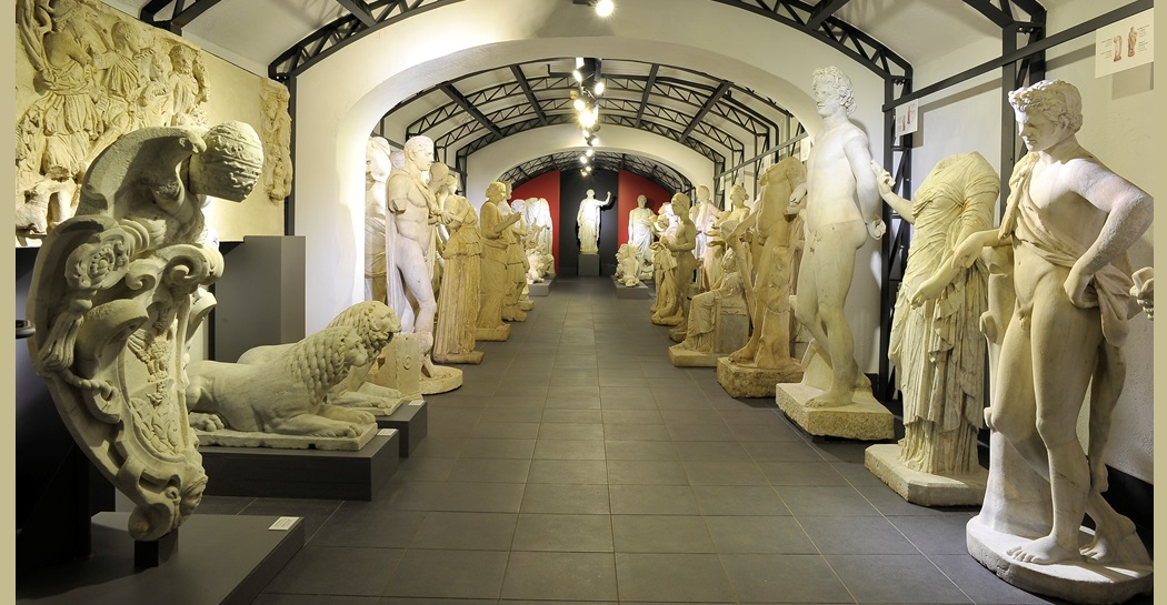 Deposito delle sculture di Villa Borghese